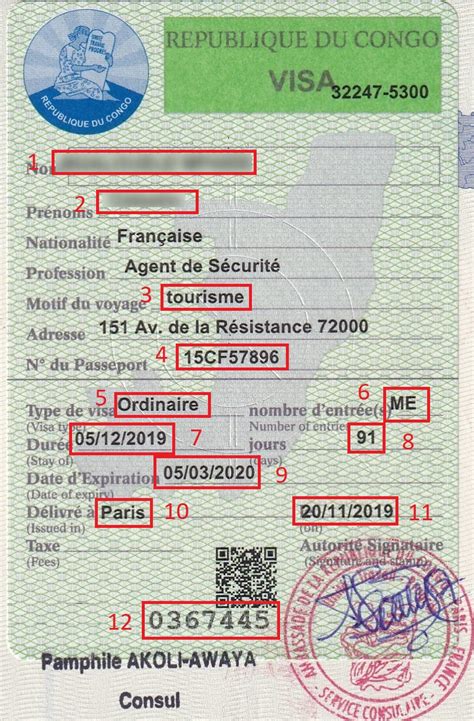 VISA CONGO .